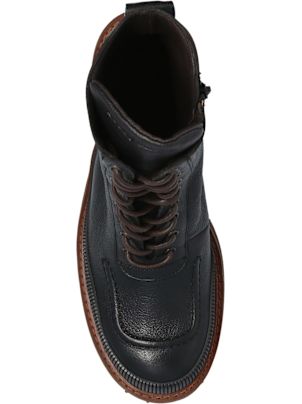See by Chloé Mahalia Leather Lace-up Boots | italist, ALWAYS