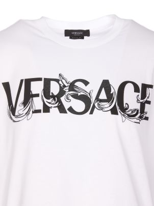 Versace Barocco Silhouette Logo T-shirt | italist