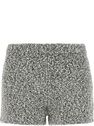 ショートパンツ Tory Burch FW25 Two-tone stretch tweed shorts (170828 002) Tory Burch Two-tone Stretch Tweed Shorts | italist