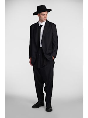 YOHJI YAMAMOTO パンツ（その他） 黒 2001325A0008 YOHJI YAMAMOTO Pants (Other) Black 1(Approx. XS