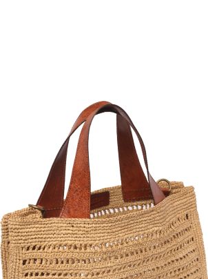 トートバッグ IBELIV SS25 NOZY BAG (NOSY SAVANE) IBELIV Nosy Raffia Tote Bag | Neutrals | FARFETCH