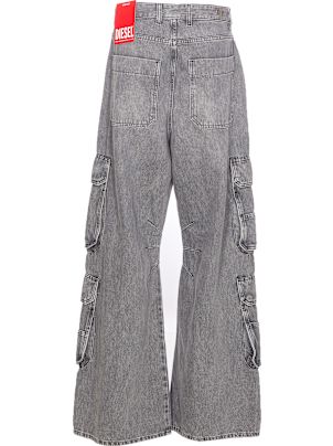 (関税、送料込) DIESEL D-SIRE-CARGO JEANS A133160DCBE02 Diesel D-sire-cargo Jeans | italist