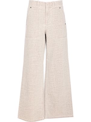 【関税＆送料込み】Fendi 'Fendi Roma' Gabardine Trousers Fendi Black Gabardine Trousers | italist