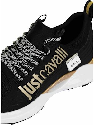 Just Cavalli Black Low Top Sneakers | italist