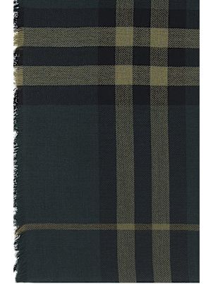 Burberry Checked Frayed-edge Scarf | italist