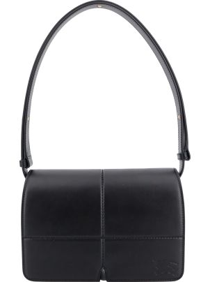 ショルダーバッグ・ポシェット Burberry Black leather Snip shoulder bag (8088916 A1189) Burberry Black Leather Snip Shoulder Bag – LOZURI®