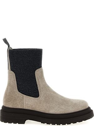 ブーツその他 BRUNELLO CUCINELLI Woman Boots Brown MZSFG3034P C7284 Women's luxury high and chelsea boots | Brunello Cucinelli