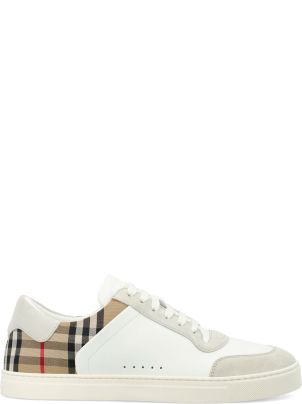 関税込！【BURBERRY】 MF STEVIE A9022 WHITE Burberry London Mf Stevie 2m Sneakers | italist
