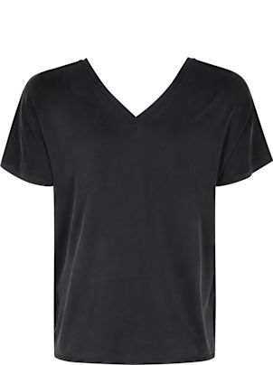 Tシャツ・カットソー RRD - ROBERTO RICCI DESIGNS cupro v-neck wom shirty (55186) Rrd - Roberto Ricci Designs Cupro V-Neck Wom Shirty 09 WHITE