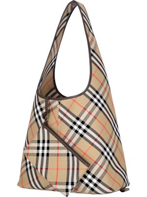 Burberry 'check' Large Shoulder Bag | italist