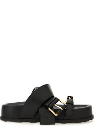 Moschino Sandal With Woven Buckle | italist