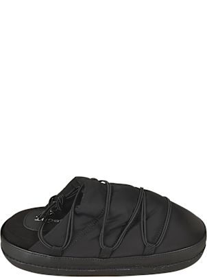 サンダル・ミュール REPETTO Women Sandals V4215TTCH GENTANIE Black Gentiane Padded Clog Shoes – Repetto