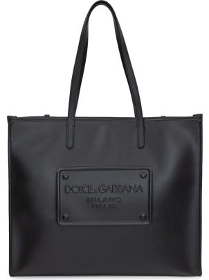【送料&関税込】Dolce & Gabbana Black Leather Totes BM2274AG218_80999-9_ff1e473c-