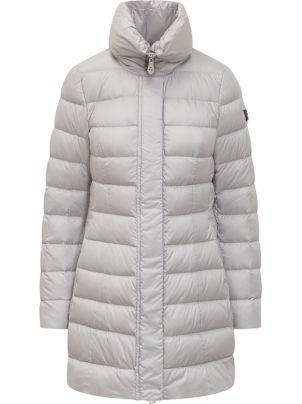 ジャケット PEUTEREY Woman Jacket Beige PED533601181975 802 Women's Peuterey Beige Nylon Down Winter Jacket With Rabbit