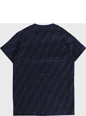 Fendi Blue Cotton T-shirt | italist