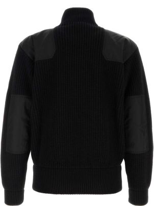 【送料&関税込】Prada Black Wool Blend Oversize Cardigan 3a3d5bdcf849f46f9b53290767c70b