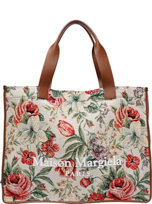 Maison Margiela Large Logo Cabas Shopping Bag | italist