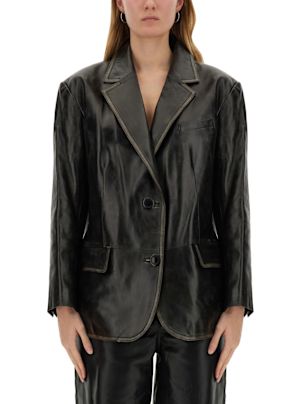 【関税込み】Stand Studio タン Icon スエードジャケット n.hoolywood STAND COLLAR BLOUSON