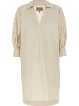 ワンピース Woolrich Sand Poplin Dress Woolrich Sand Poplin Dress | italist