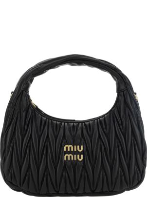 Buy Miu Miu Mini Bags Cheap Online - Spirit Ciré Black