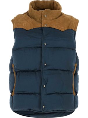 Visvim Blue Rayon Colter Down Jacket | italist