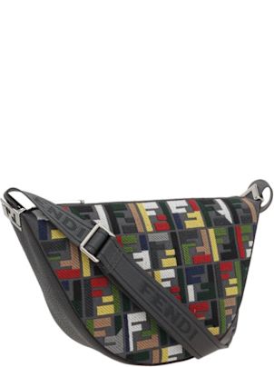Fendi Ff Jacquard Melon Small Shoulder Bag | italist, ALWAYS LIKE