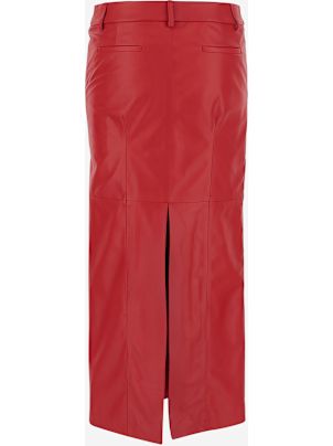 スカート ARMARIUM SS25 'Loren' skirt (ARMTMSK03LE04 023) Armarium Loren Skirt - Red - Women | ARMTMSK03LE04023
