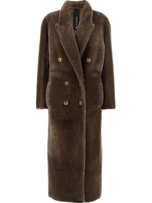 コート BLANCHA FW25 CAPPOTTO (25110 300SABBIA) Blancha Cappotto available on Gaudenzi Boutique - 171752