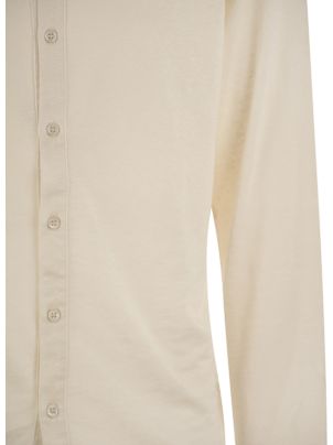 Tシャツ・カットソー MAJESTIC FILATURES Linen long-sleeved shirt (S25M011 677) Majestic Filatures Linen Long-sleeved Shirt | italist