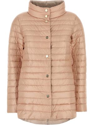 【関税＆送料込み】Herno Coats LIGHT COTTON CANVAS TRENCH COAT in Sand for Women | Herno®