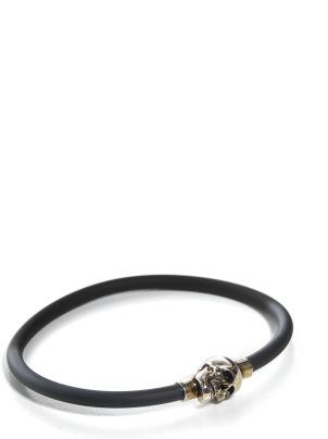Alexander McQueen Skull Rubber Bracelet | italist