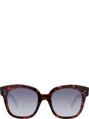 【送料&関税込】Celine 3 Dots Cl4002un - Havana Red Sunglass Celine 3 Dots Cl4002un - Havana Red Sunglasses | italist