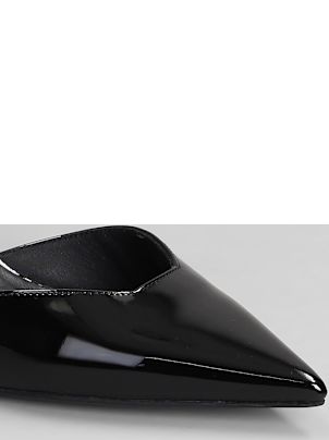 Jimmy Choo Stevie 50 Pumps In Black Patent Leather | italist Jimmy Choo Stevie 50 Pumps In Black Patent Leather | italist