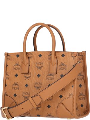 [MCM]ミュンヘン ビンテージ デニム スモール トートバッグ MCM]ミュンヘン ビンテージ デニム スモール トートバッグ (MCM