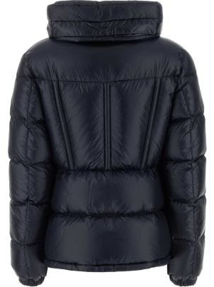 【送料&関税込】Moncler Midnight Blue Nylon Douro Down Jacke Moncler Midnight Blue Nylon Douro Down Jacket | italist