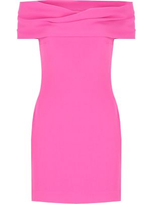 ワンピース SOLACE LONDON Women Mid Skirts OS33015COCOA PINK Severny pleated layered midi dress in pink - Solace London