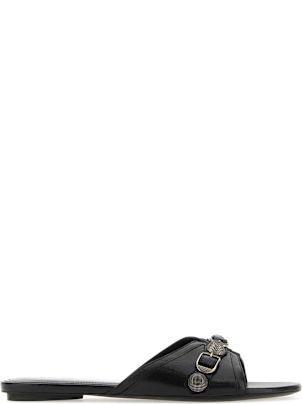 Balenciaga Cagole Open-toe Slippers | italist