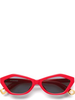 Jacquemus Bambino - Red Sunglasses | italist
