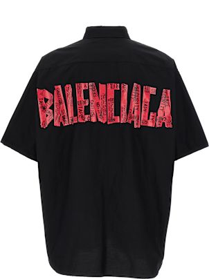 Tシャツ・カットソー BALENCIAGA FW25 Black ette blouse (839280TIN13 1000) 509c41c09df60329748a874f1c22ab