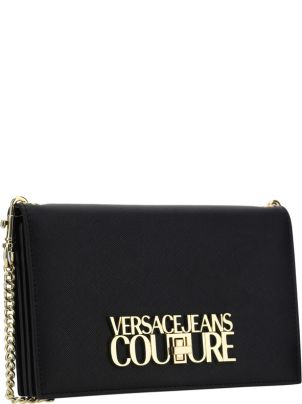 VERSACE 10099991A012531B000 関税送料込 Versace Jeans Couture Couture Embossed Chain Shoulder Bag