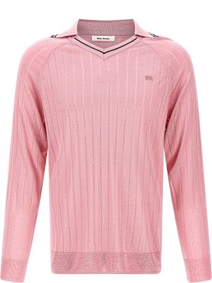 Wales Bonner 'roots Polo Shirt' Sweater | italist