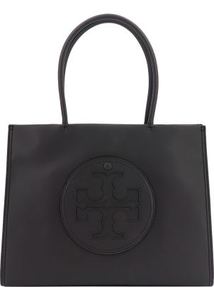 Totes bags Tory Burch - Ella tote bag in black leather - 145612001