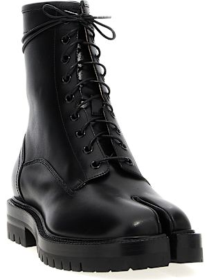 Maison Margiela Tabi Ankle Boots 916P▲ Maison Margiela Tabi Leather Ankle Boots | Saks Fifth Avenue