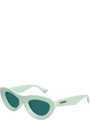 サングラス BOTTEGA VENETA Woman Sunglasses Green BV1325S 004 Bottega Veneta Eyewear Bottega Veneta Bv1325s 004 Green