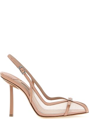 スリッポン LE SILLA 'Vittoria' slingback Pink Le Silla 'vittoria' Slingback | italist