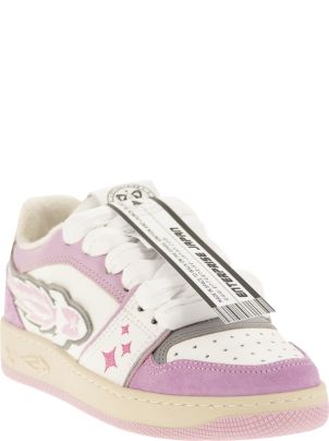 Enterprise Japan Ej Egg Rocket - Leather Trainers With Logo