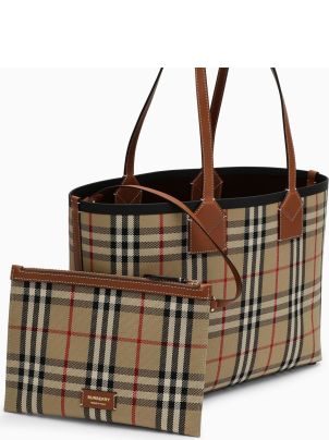 BURBERRY｜TOTEBAGS (Small London Tote Bag (8066163)) Burberry Tote Bag 8066163 LL SM LONDON TOTE YUC Women's
