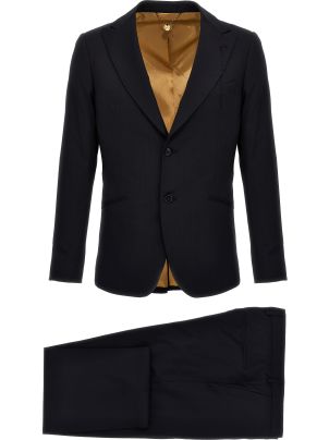 テーラードジャケット MAURIZIO MIRI Men Suit Jackets KEANUB336599027934 Black Maurizio Miri Jackets for Men - FARFETCH