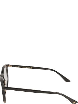 サングラス GUCCI Gucci - GG0027O-001 - black-black-transparent Gucci Gg0027o Eyeglasses In 001 Black Black Transparent - 37