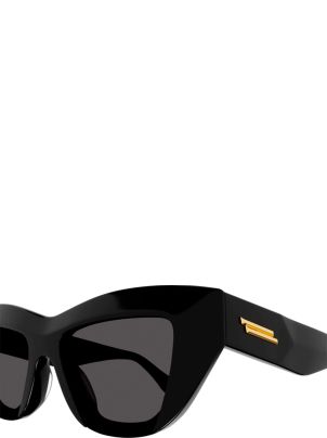 サングラス BOTTEGA VENETA Woman Sunglasses Black BV1218S 001 Bottega Veneta Eyewear Bv1218s-001 - Black Sunglasses